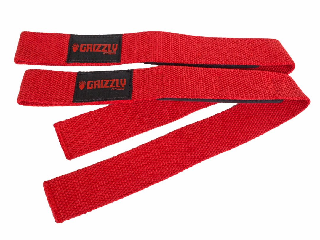 Grizzly Fitness Rembourré Coton et Nylon Poignets d'Haltérophilie pour Hommes et Femmes (Paire Taille Unique)