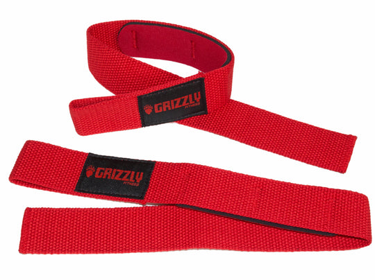 Grizzly Fitness Rembourré Coton et Nylon Poignets d'Haltérophilie pour Hommes et Femmes (Paire Taille Unique)