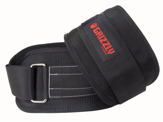 Grizzly Fitness Bear Hugger Nylon Pro Weight Training Belt for Men and Women